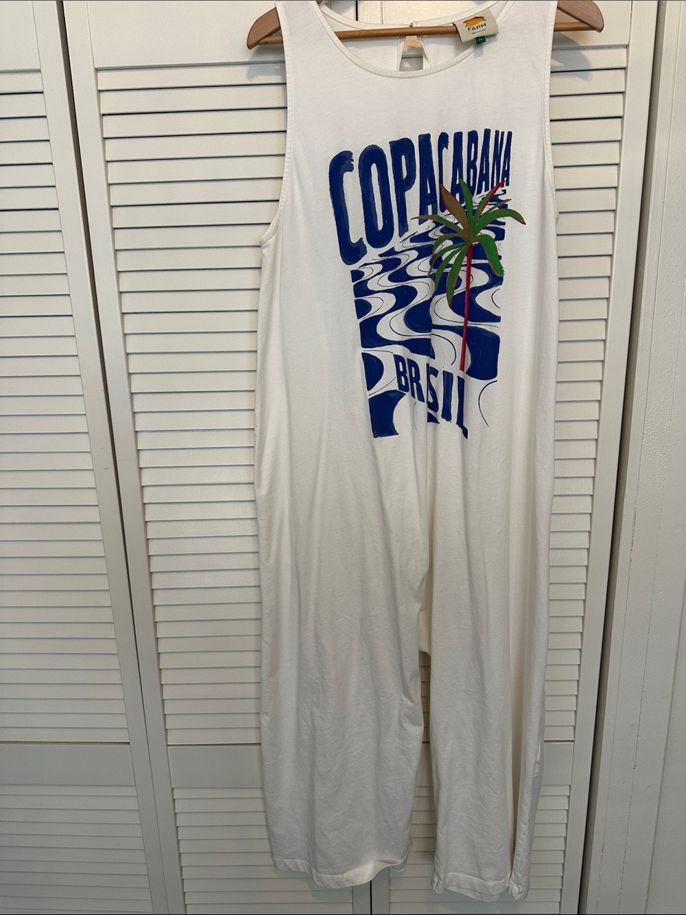 Farm Rio 'Copacabana Brasil' Graphic jumpsuit romper - Picture 4 of 4